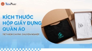 Kích thước hộp giấy đựng quần áo tiết kiệm chi phí, chuyên nghiệp