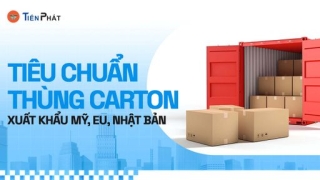 Tiêu chuẩn thùng carton xuất khẩu Mỹ, EU, Nhật Bản & cách nhận biết