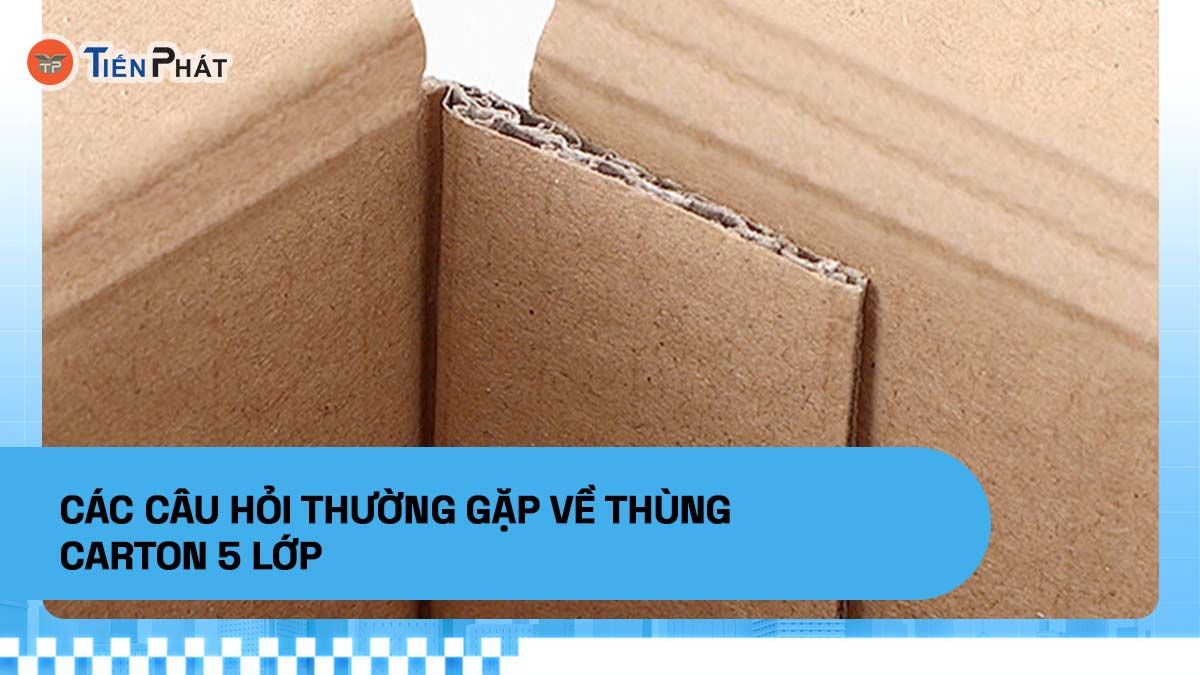 Các câu hỏi thường gặp về thùng carton 5 lớp (FAQs)