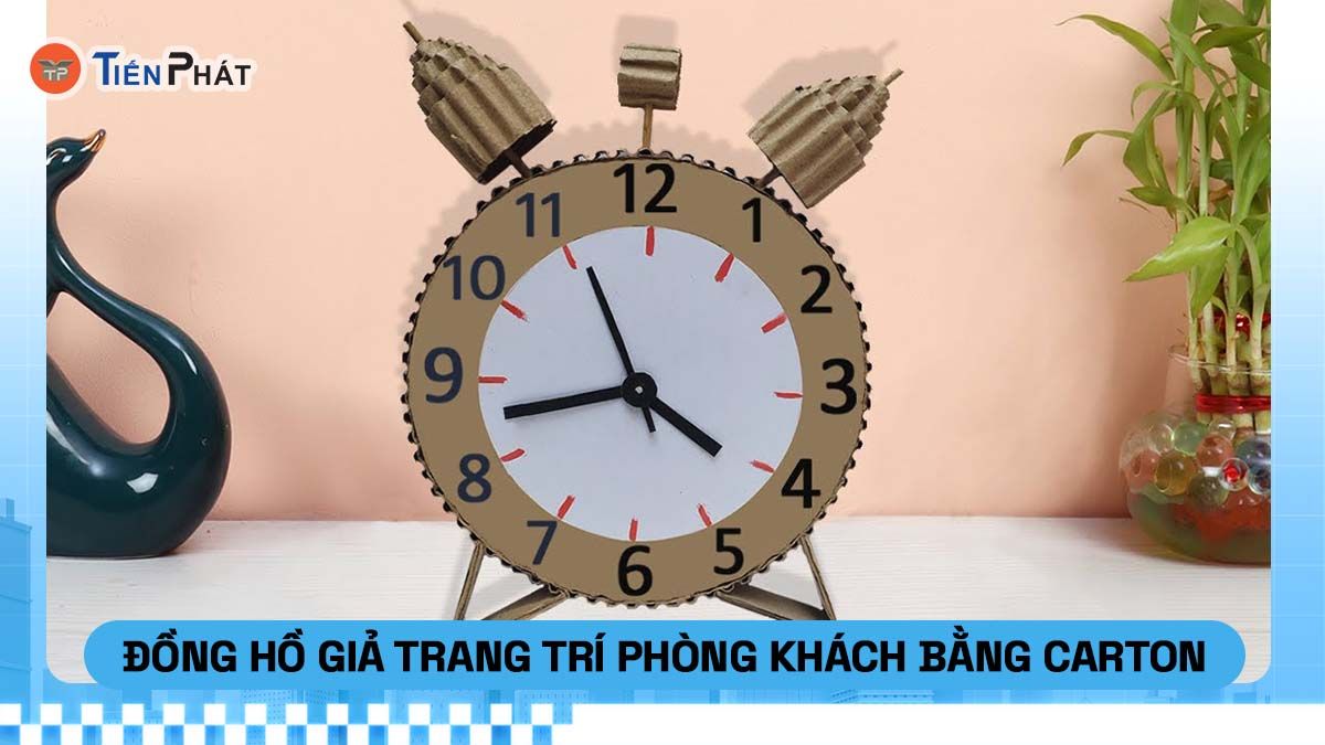 Đồng hồ giả trang trí phòng khách
