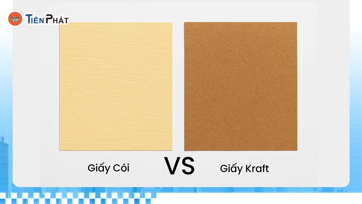 Giấy cói và giấy kraft khác nhau như thế nào?
