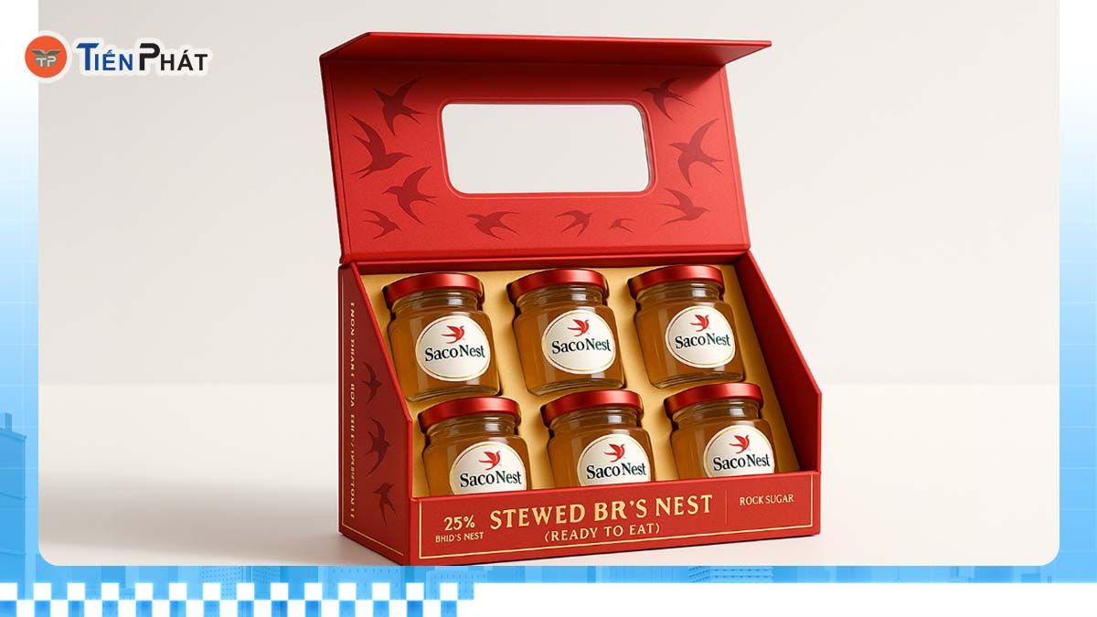 Hộp đựng 6 – 8 hũ yến