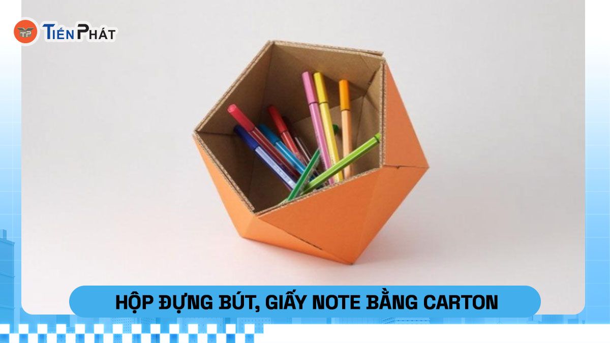 Hộp đựng bút, giấy note