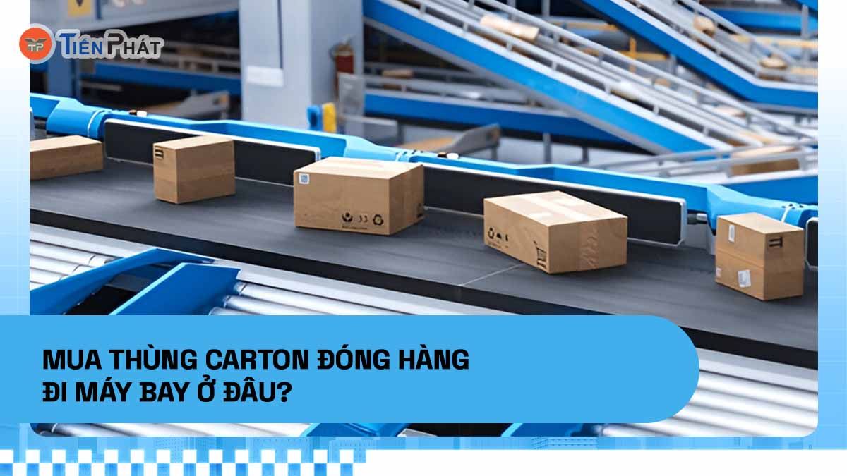 Mua thùng carton đóng hàng đi máy bay ở đâu?