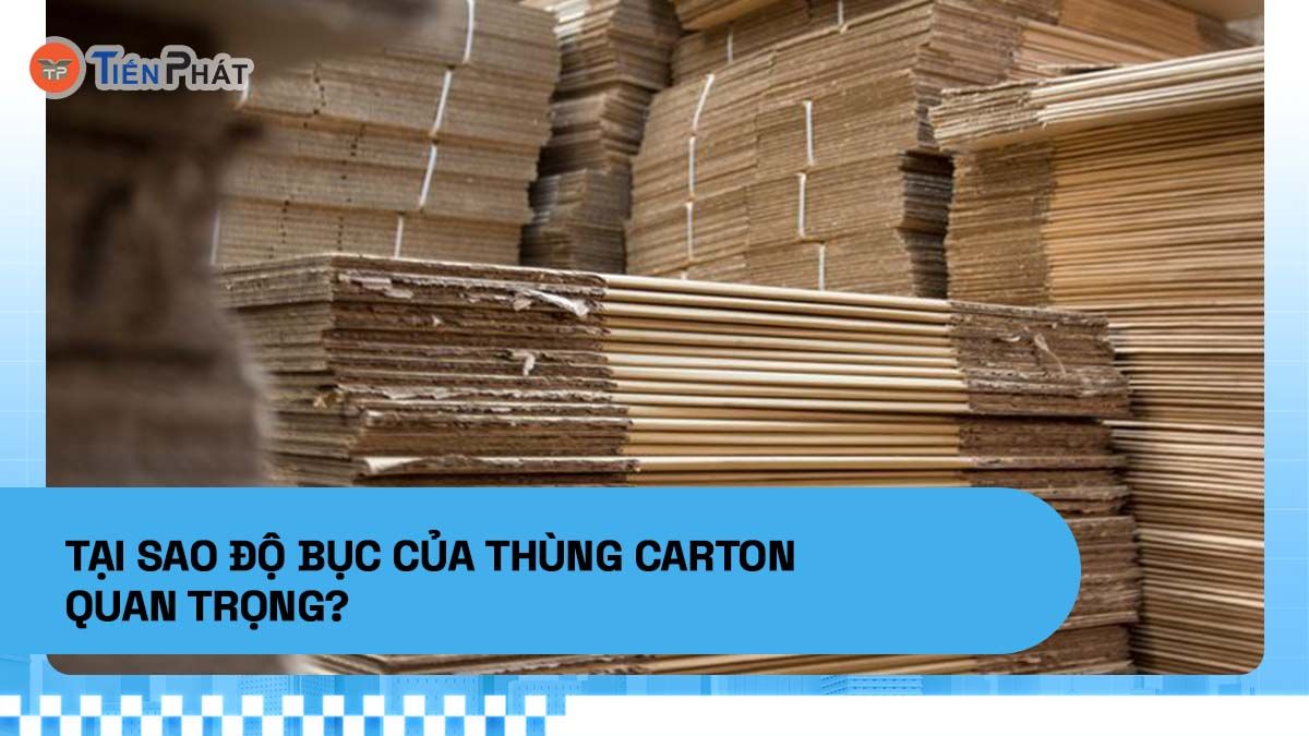 Tại sao độ bục của thùng carton quan trọng?