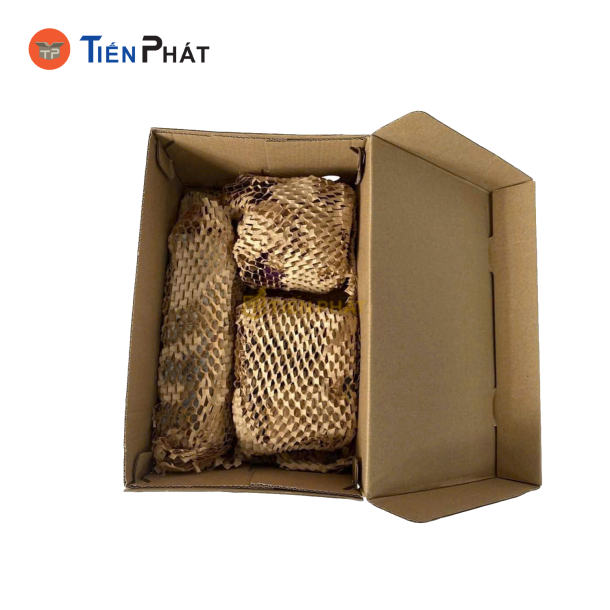 Giấy tổ ong gói hàng kraft, chống sốc, nhiều màu sắc, nhiều size