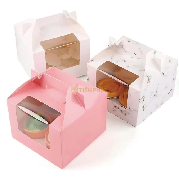 HỘP BÁNH KEM XINH