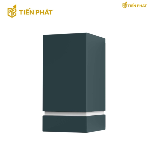 Hộp giấy đựng trà, màu xanh đen, không họa tiết