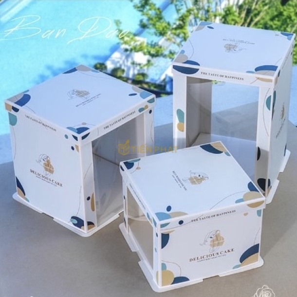 Hộp Dây Nơ Kiếng Cao Cấp